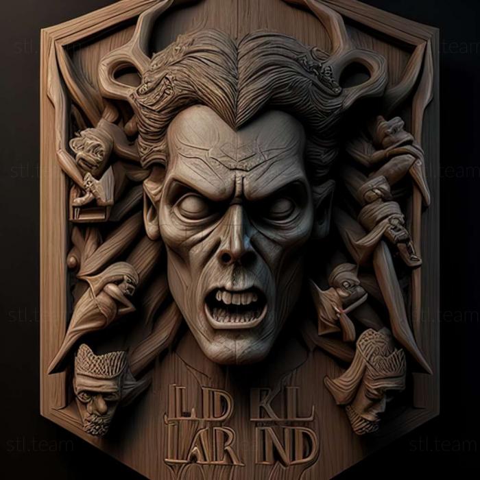 3D model Evil Dead Hail to the King game (STL)